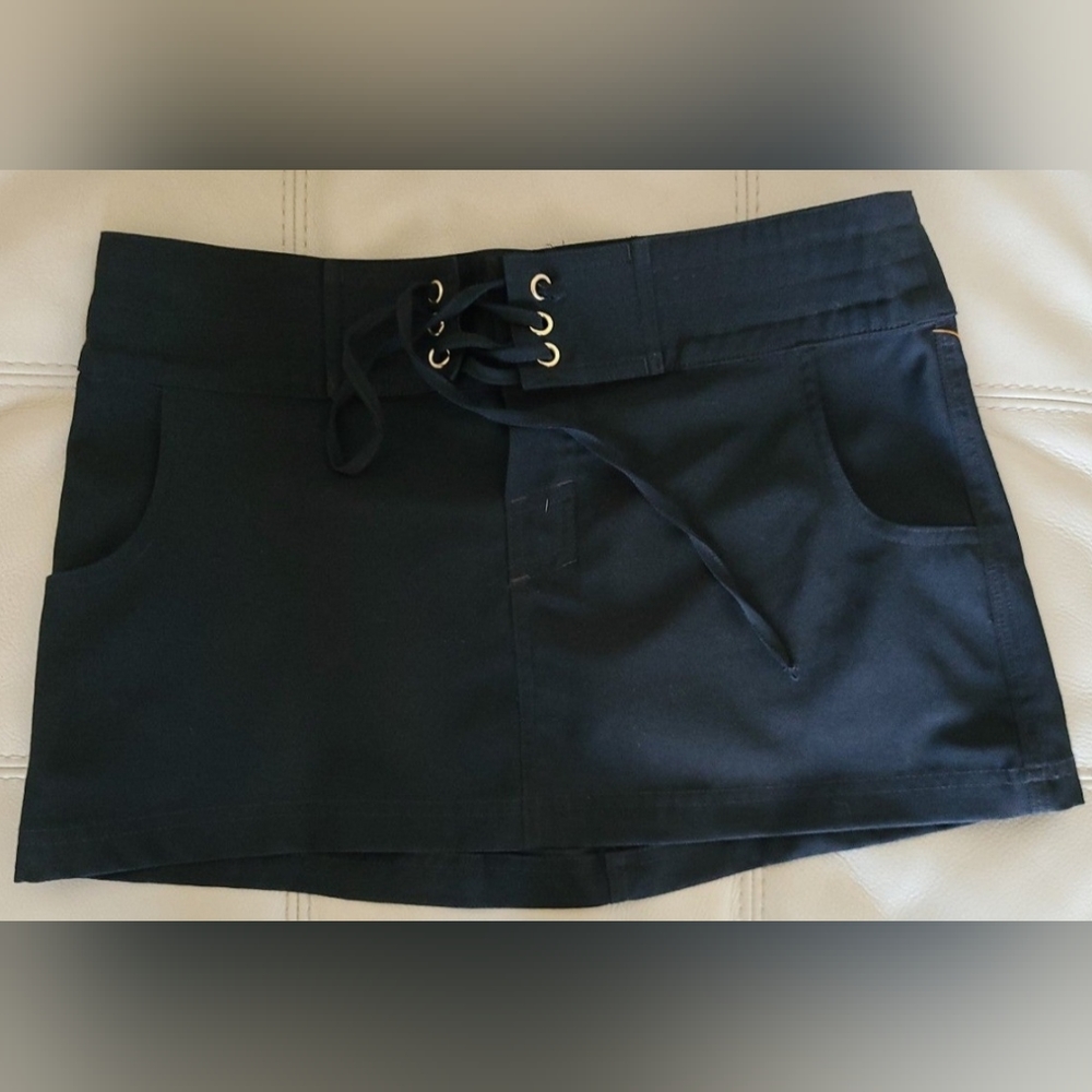 LA BLANCA mini skirt grunge gothic y2k